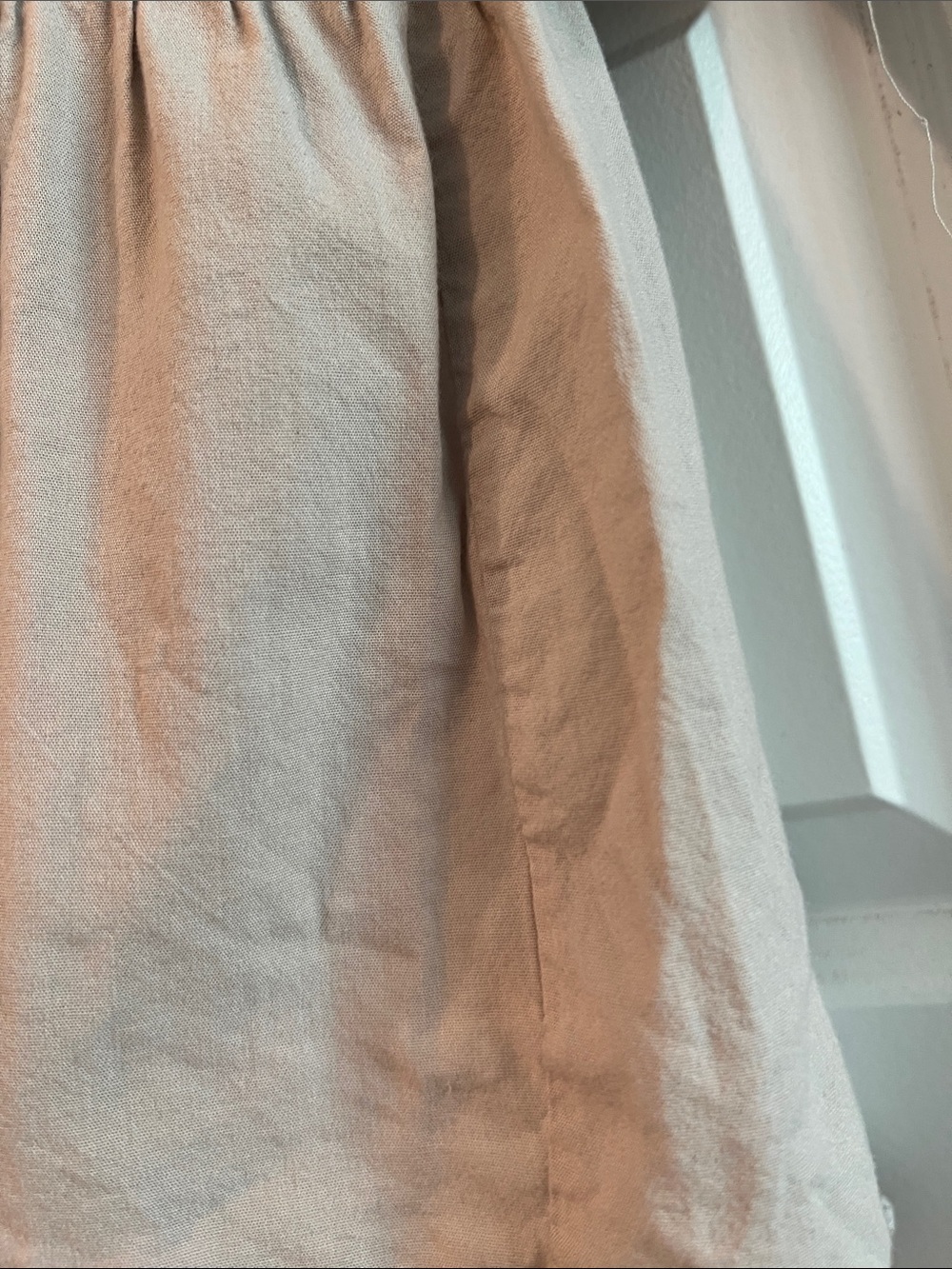 Beginning Boutique Taupe V-Neck Tiered Peplum Tunic Top - Picture 7 of 12